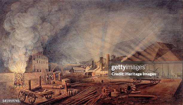 Rolling Mills', 1819. Artist: Thomas Horner.