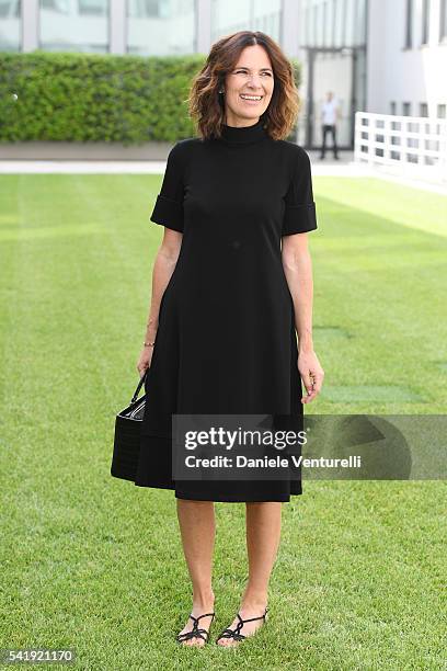 Roberta Armani attends the Giorgio Armani show during Milan Men's Fashion Week SS17 on June 21, 2016 in Milan, Italy.