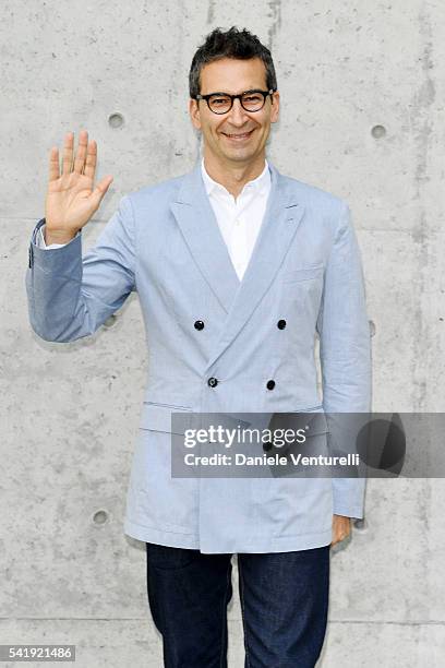 Federico Marchetti, CEO of YOOX, attends the Giorgio Armani show during Milan Men's Fashion Week SS17 on June 21, 2016 in Milan, Italy.