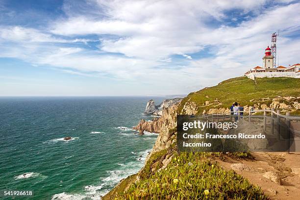 cabo da roca, portugal - iacomino portugal stock-fotos und bilder