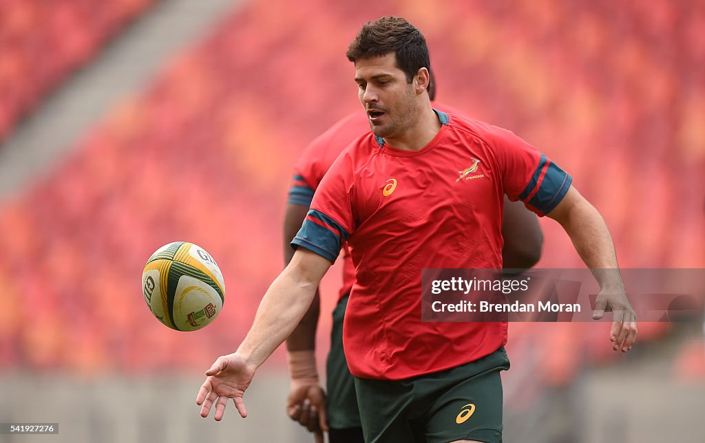 South Africa Rugby Squad Training