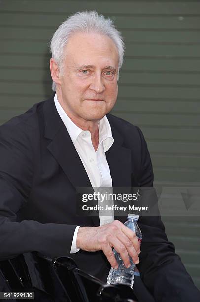 Actor Brent Spiner attends the hand and footprint ceremony for Director Roland Emmerich at 20th Century Fox's 'Independence Day: Resurgence' at TCL...