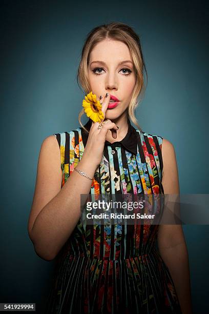 Comedian Katherine Ryan is photographed for the Observer on April 6, 2016 in London, England.