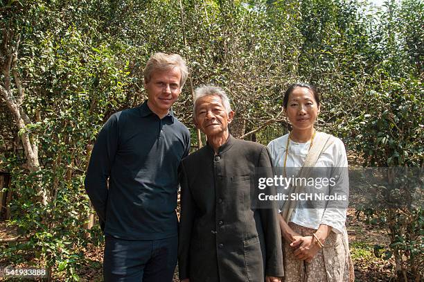 In China the mariage of the tea and the beauty in the district of the Yunan with the cosmetic's brand Cha Lin Tea Spirit created by Laurent Boillot...