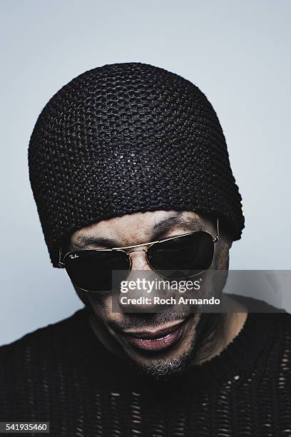 Actor JoeyStarr is photographed for Self Assignment on June 10, 2016 in Cabourg, France.