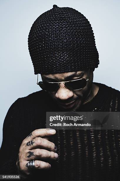 Actor JoeyStarr is photographed for Self Assignment on June 10, 2016 in Cabourg, France.