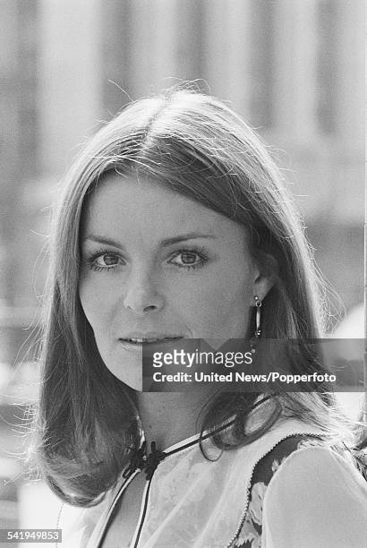 British actress Isla Blair, who appears in the Thames television drama series The Crezz, pictured in London on 28th July 1976.
