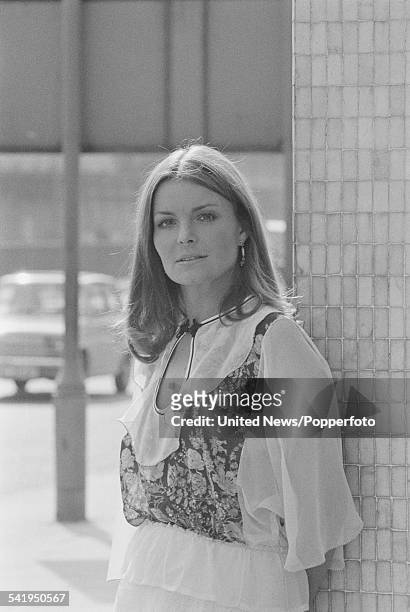 British actress Isla Blair, who appears in the Thames television drama series The Crezz, pictured in London on 28th July 1976.
