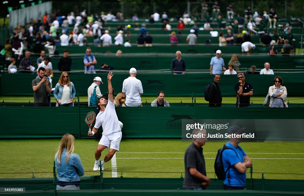 2016 Wimbledon Qualifying Session