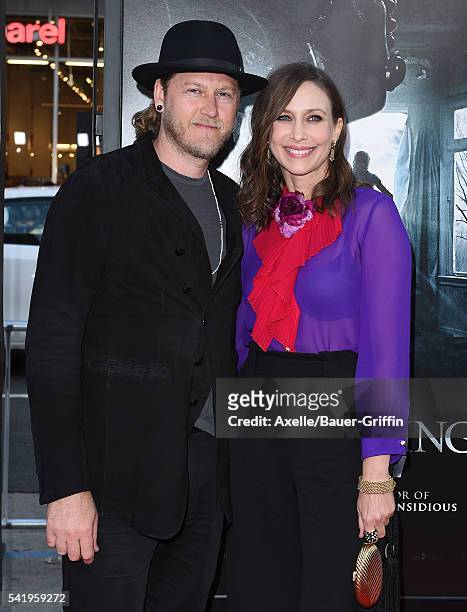 Actress Vera Farmiga and husband/musician Renn Hawkey arrive at the 2016 Los Angeles Film Festival - 'The Conjuring 2' Premiere at TCL Chinese...