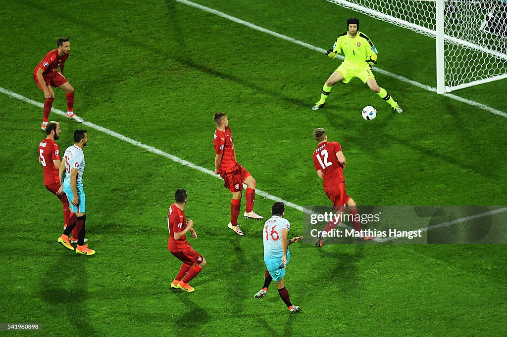 Czech Republic v Turkey - Group D: UEFA Euro 2016