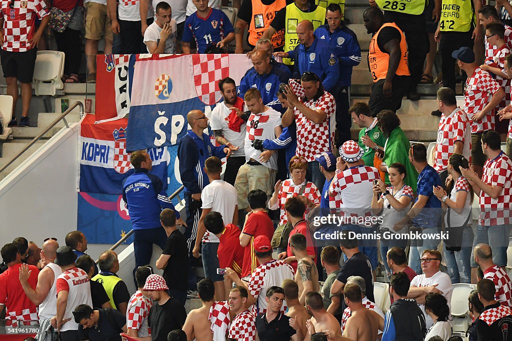 Croatia v Spain - Group D: UEFA Euro 2016