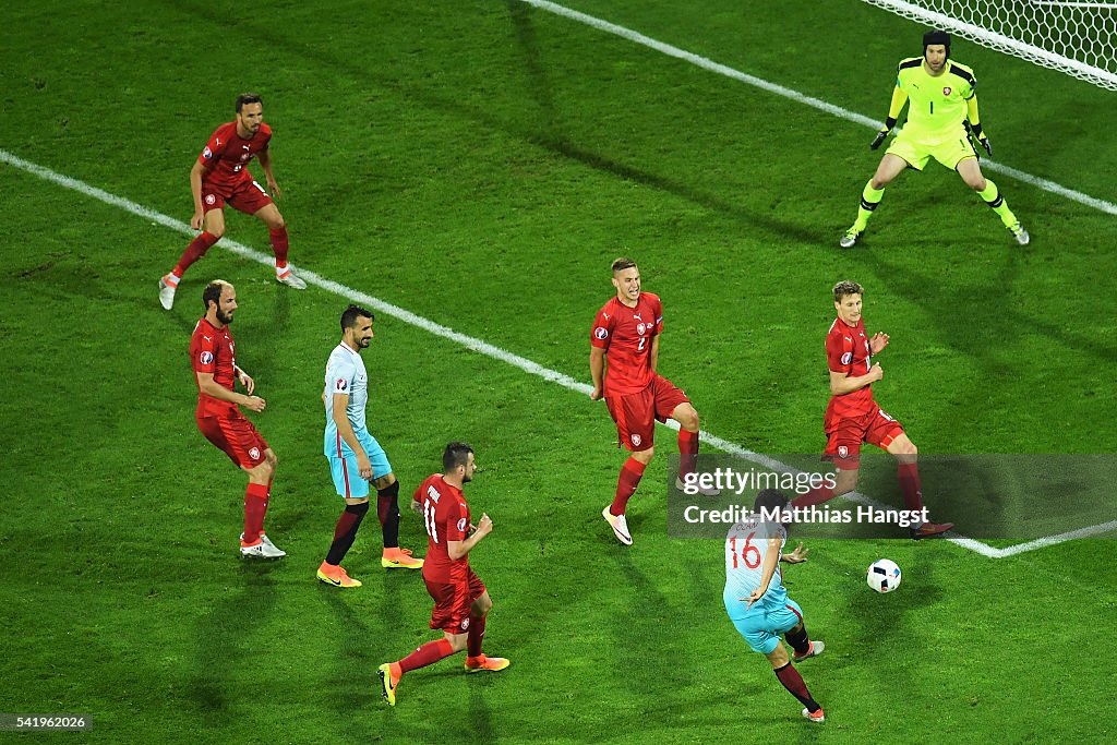 Czech Republic v Turkey - Group D: UEFA Euro 2016