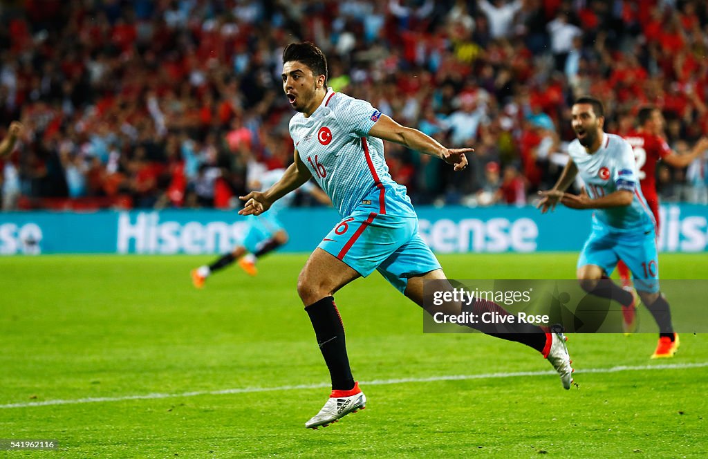 Czech Republic v Turkey - Group D: UEFA Euro 2016