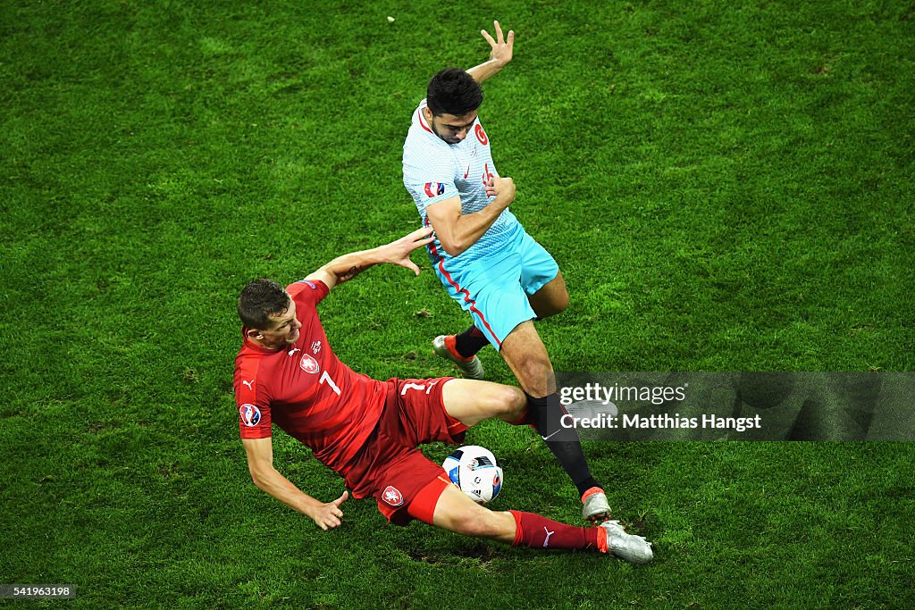 Czech Republic v Turkey - Group D: UEFA Euro 2016