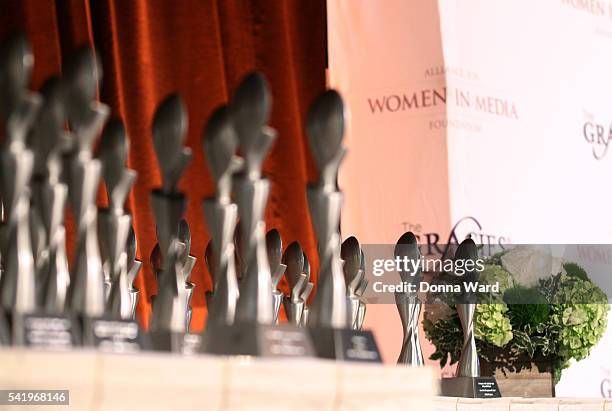 Atmosphere inside during the 41st Annual Gracies Awards Luncheonat Cipriani 42nd Street on June 21, 2016 in New York City.