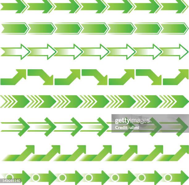 arrows - long arrow stock illustrations