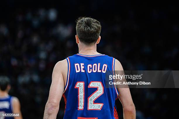 Illustration picture of Nando De Colo of France during the International Friendly Match between France and Serbia at AccorHotels Arena on June 21,...