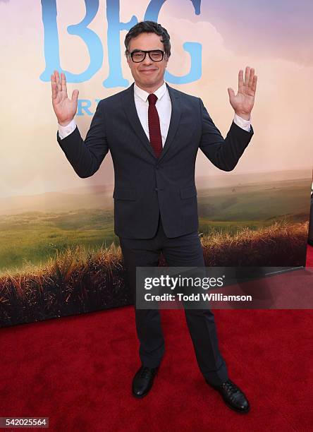 Actor Jemaine Clement attends Disney's "The BFG" premiere at the El Capitan Theatre on June 21, 2016 in Hollywood, California.