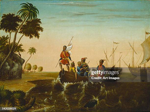 The Landing of Columbus, c.1837