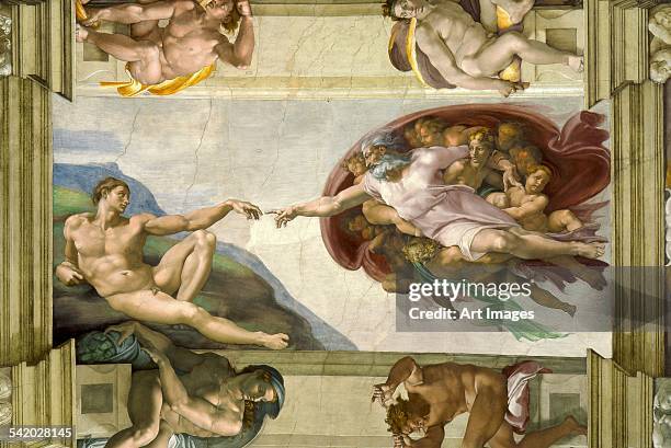 Creation of Adam, Sistine Chapel Ceiling, 1510