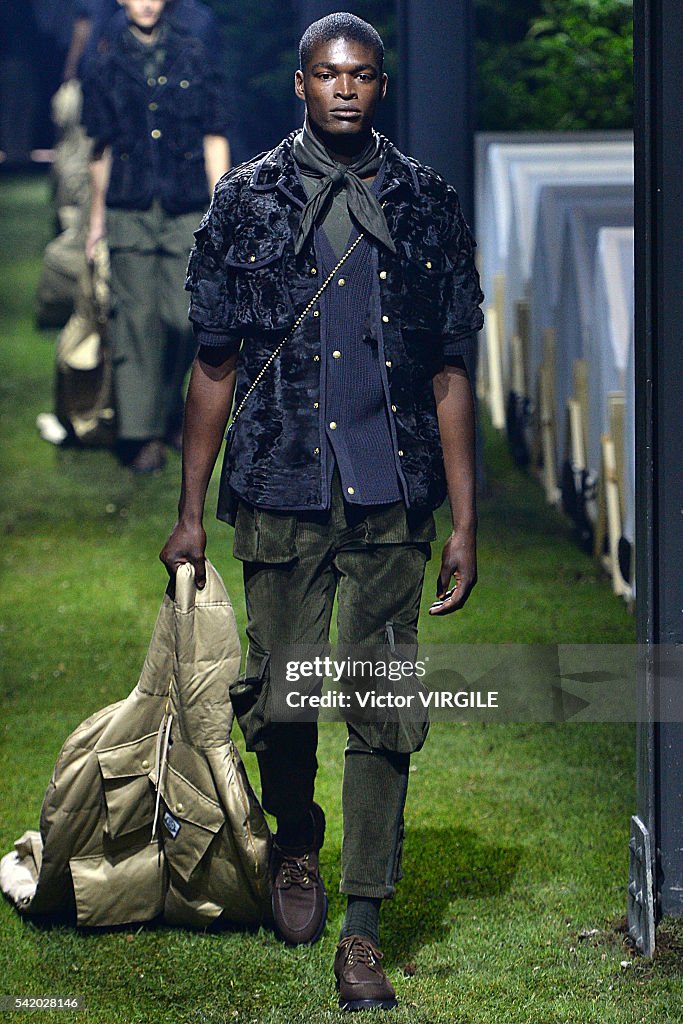 Moncler Gamme Bleu - Runway - Milan Men's Fashion Week SS17