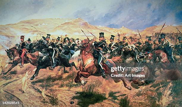 Charge of the Light Brigade, Balaclava, 25 October in 1854