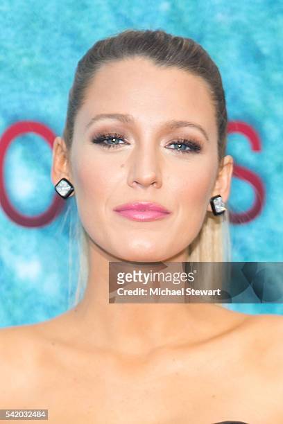 Actress Blake Lively attends "The Shallows" world premiere at AMC Loews Lincoln Square 13 theater on June 21, 2016 in New York City.
