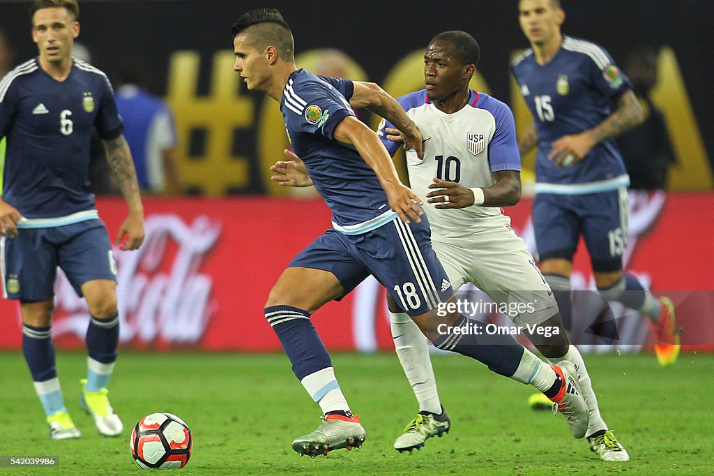 United States v Argentina: Semifinal - Copa America Centenario