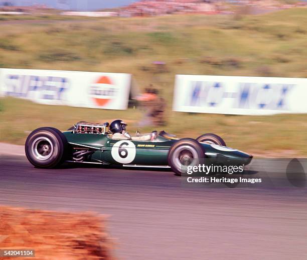 James Clark driving a 1966 Lotus 33 Climax V8.