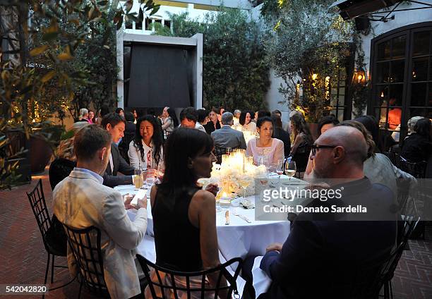 Susan Casden and Friends of The Costume Institute, The Metropolitan Museum of Art, host a dinner in honor of Andrew Bolton, Curator in Charge, The...