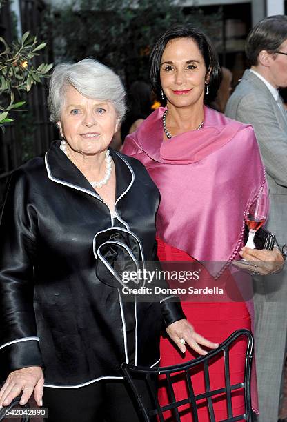 Barbara Bollenbach and Cynthia Delpit attend as Susan Casden and Friends of The Costume Institute, The Metropolitan Museum of Art, host a dinner in...