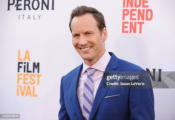 Actor Patrick Wilson attends the premiere of "The Conjuring 2" at the 2016 Los Angeles Film Festival at TCL Chinese Theatre IMAX on June 7, 2016 in...