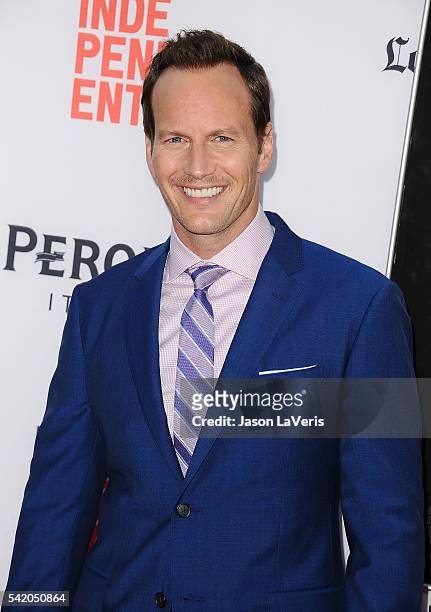 Actor Patrick Wilson attends the premiere of "The Conjuring 2" at the 2016 Los Angeles Film Festival at TCL Chinese Theatre IMAX on June 7, 2016 in...