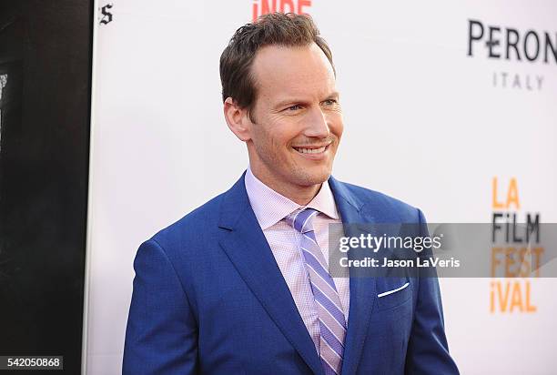 Actor Patrick Wilson attends the premiere of "The Conjuring 2" at the 2016 Los Angeles Film Festival at TCL Chinese Theatre IMAX on June 7, 2016 in...