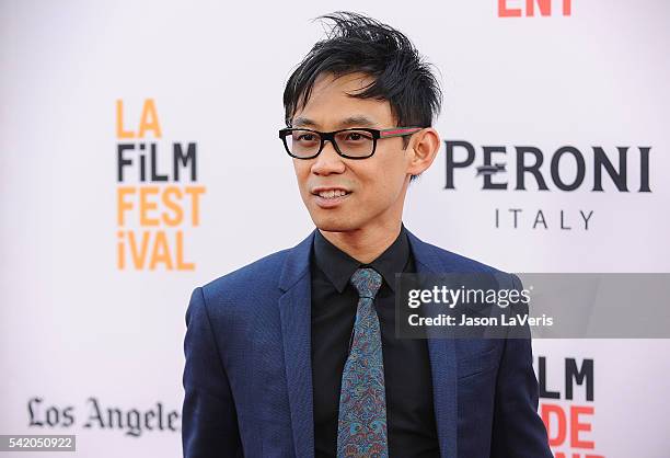 Director James Wan attends the premiere of "The Conjuring 2" at the 2016 Los Angeles Film Festival at TCL Chinese Theatre IMAX on June 7, 2016 in...