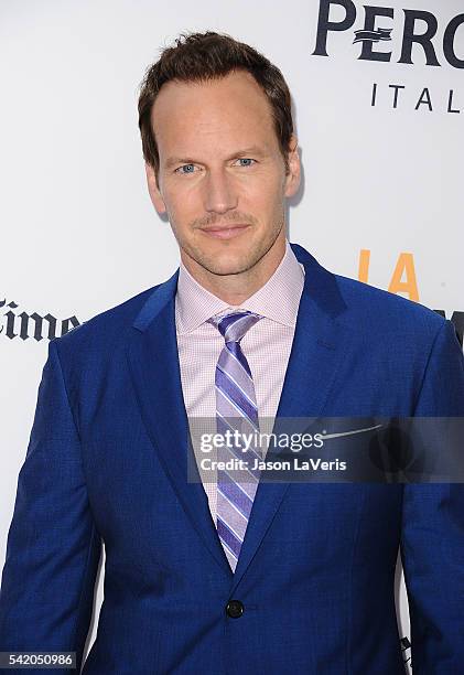 Actor Patrick Wilson attends the premiere of "The Conjuring 2" at the 2016 Los Angeles Film Festival at TCL Chinese Theatre IMAX on June 7, 2016 in...