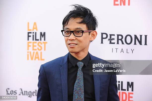 Director James Wan attends the premiere of "The Conjuring 2" at the 2016 Los Angeles Film Festival at TCL Chinese Theatre IMAX on June 7, 2016 in...