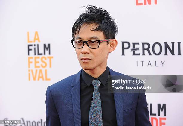 Director James Wan attends the premiere of "The Conjuring 2" at the 2016 Los Angeles Film Festival at TCL Chinese Theatre IMAX on June 7, 2016 in...