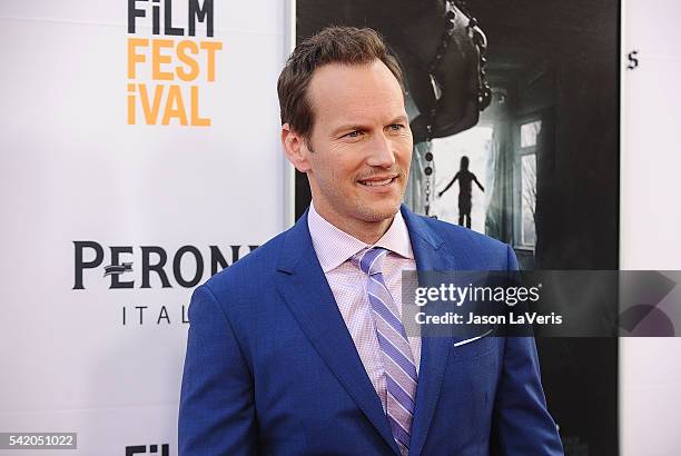 Actor Patrick Wilson attends the premiere of "The Conjuring 2" at the 2016 Los Angeles Film Festival at TCL Chinese Theatre IMAX on June 7, 2016 in...