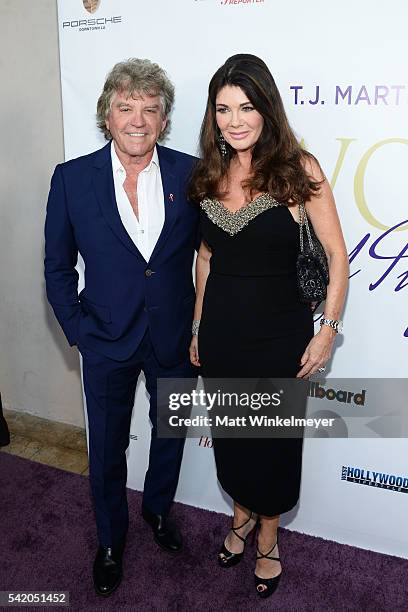 Ken Todd and TV personality Lisa Vanderpump attend the Women of Influence Awards at The Wilshire Ebell Theatre on June 21, 2016 in Los Angeles,...