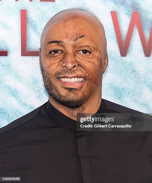 Actor, motivational speaker and former U.S. Army soldier J.R. Martinez attends 'The Shallows' World Premiere at AMC Loews Lincoln Square on June 21,...