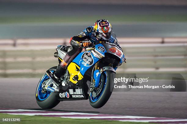 March 3rd 2016 Losail Circuit, Qatar. Jack Miller who rides Honda for Estrella Galicia 0,0 Marc VDS at the final pre-season test before the 2016 FIM...