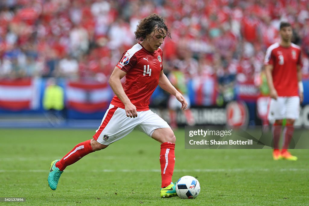 Iceland v Austria - Group F: UEFA Euro 2016