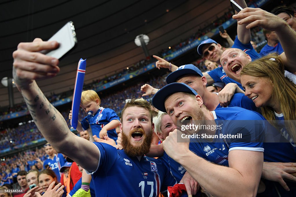 Iceland v Austria - Group F: UEFA Euro 2016