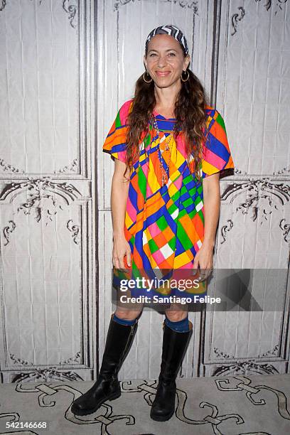 Moon Zappa attends AOL Build Presents "Eat That Question: Frank Zappa In His Own Words" at AOL Studios In New York on June 22, 2016 in New York City.