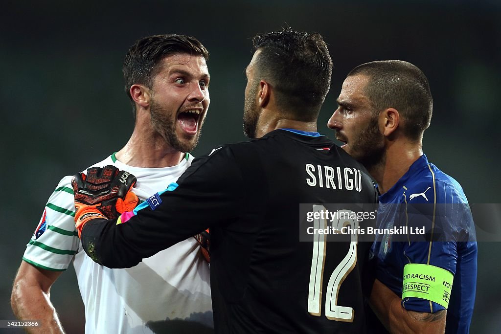 Italy v Republic of Ireland - Group E: UEFA Euro 2016