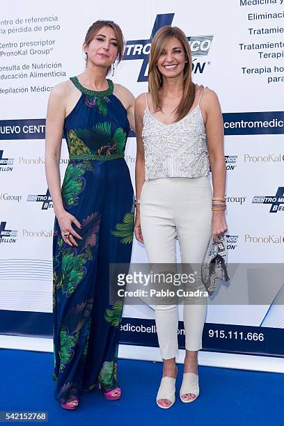 Ana Bellon and Marilo Montero attend the Bellon Medical Center opening event on June 22, 2016 in Madrid, Spain.
