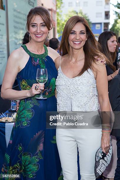 Ana Bellon and Marilo Montero attend the Bellon Medical Center opening event on June 22, 2016 in Madrid, Spain.