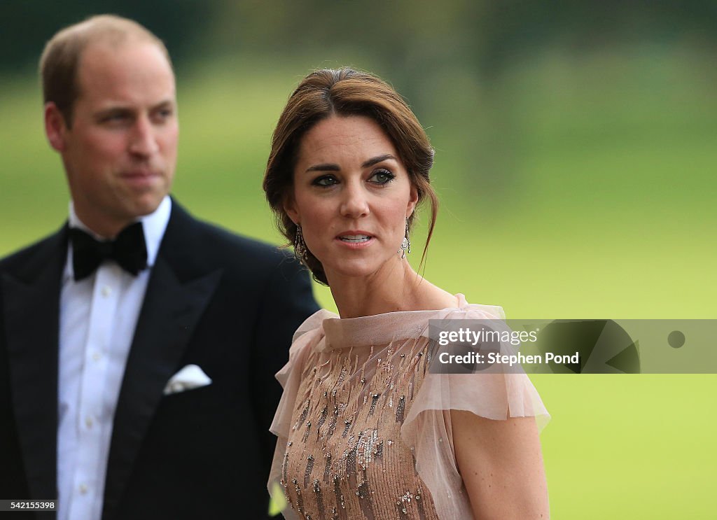 The Duke And Duchess Of Cambridge Attend Gala Dinner To Support East Anglia's Children's Hospices' Nook Appeal